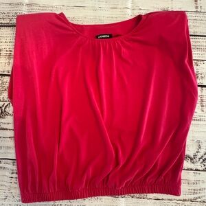 Express Women's Vibrant Pink Blouse